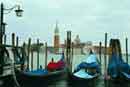 Gondolas in Venice, Italy - Small